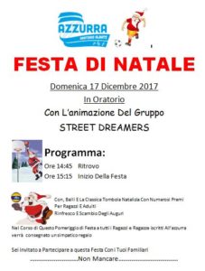 festa azzurra